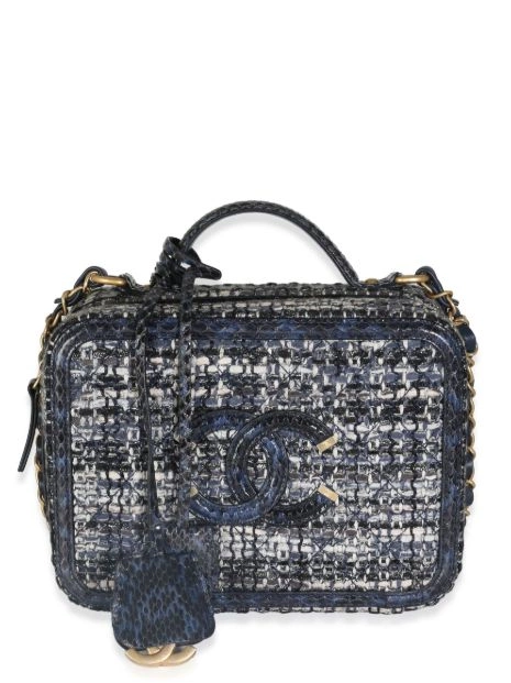 HOT SALE CHANEL Vanity CC Women 2018 tweed case 0426